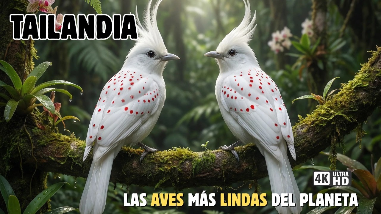 TAILANDIA: AVES Maravillosas y ESPECTACULARES | Episodio 3 | Las AVES Más LINDAS De TAILANDIA