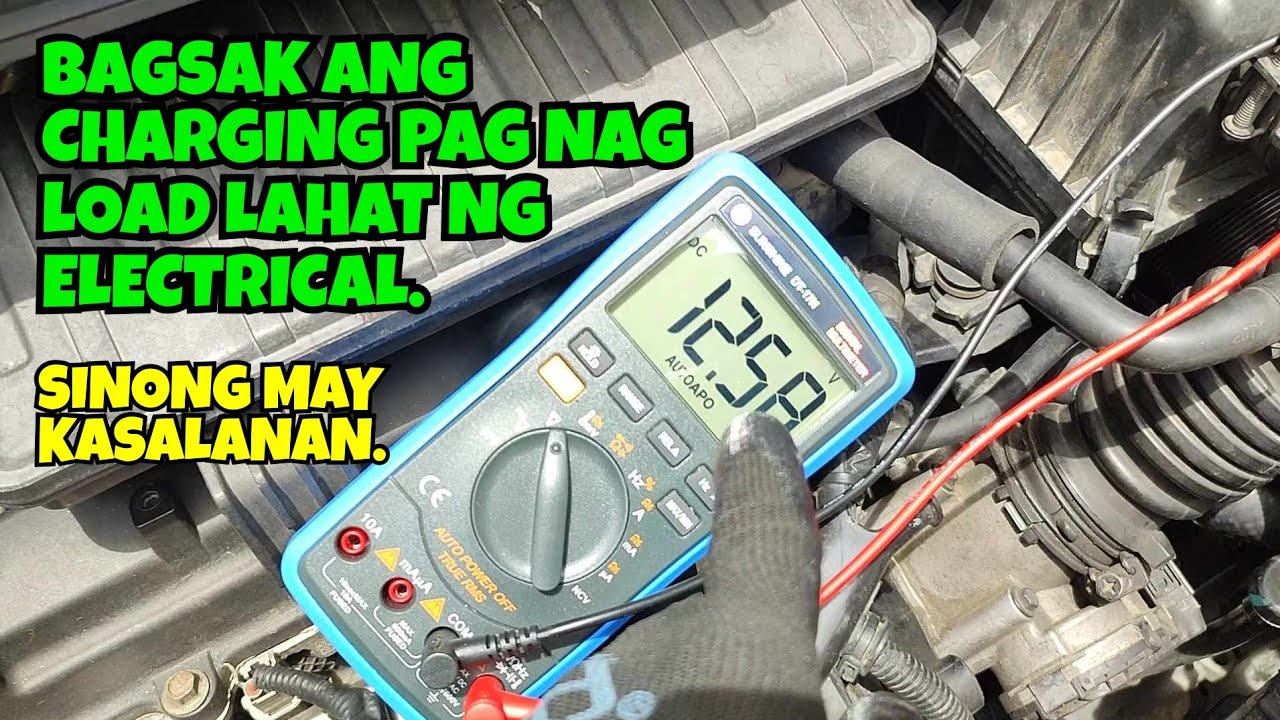 LOW CHARGING ALTERNATOR.