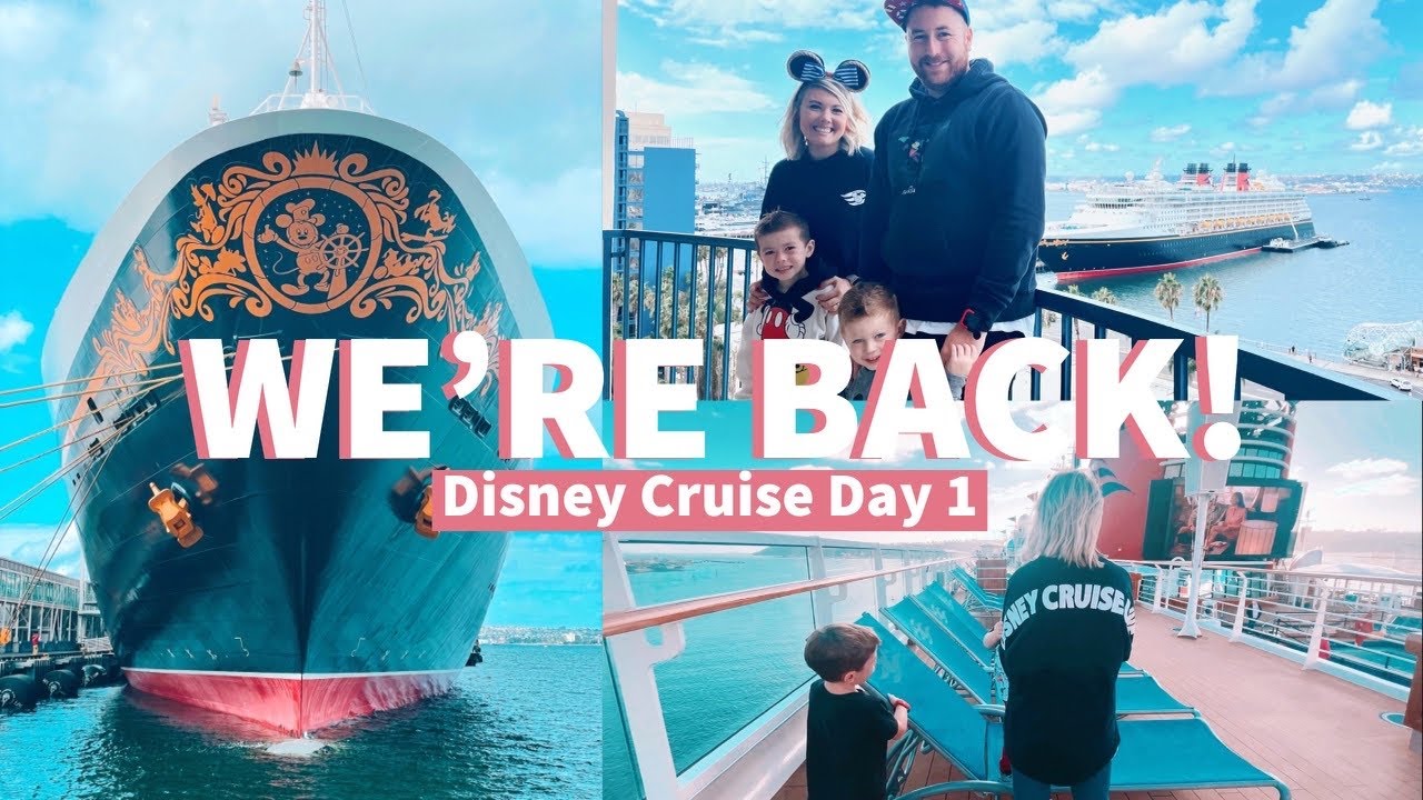 Мы снова в круизе Disney Cruise :: Видеоблог о круизе Disney Cruise, день 1