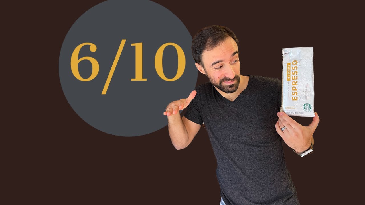 Starbucks Blonde Roast Review - barista express