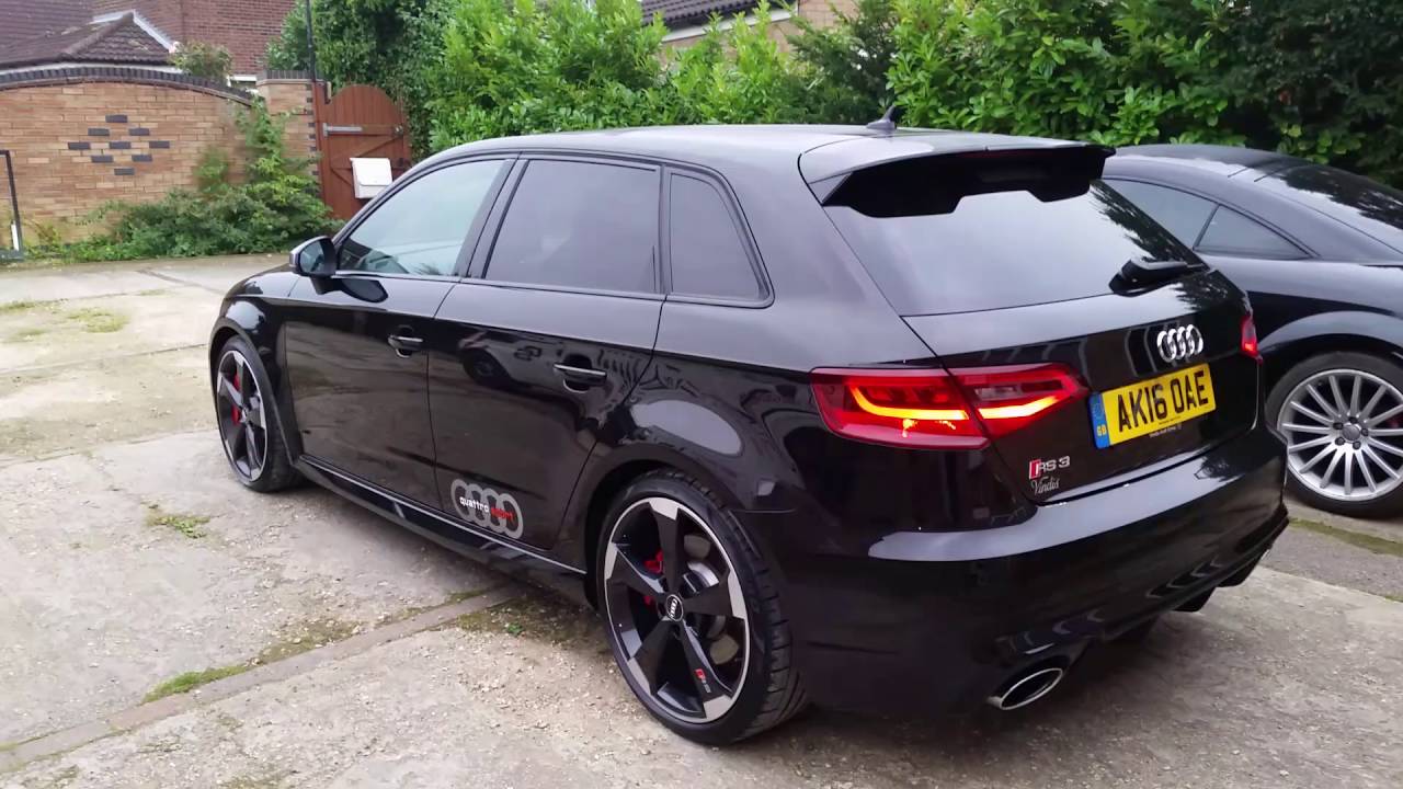 AUDI RS3 EXHAUST SOUND NORMAL START UP,TURN YOUR SPEAKERS UP,VERY NICE!
