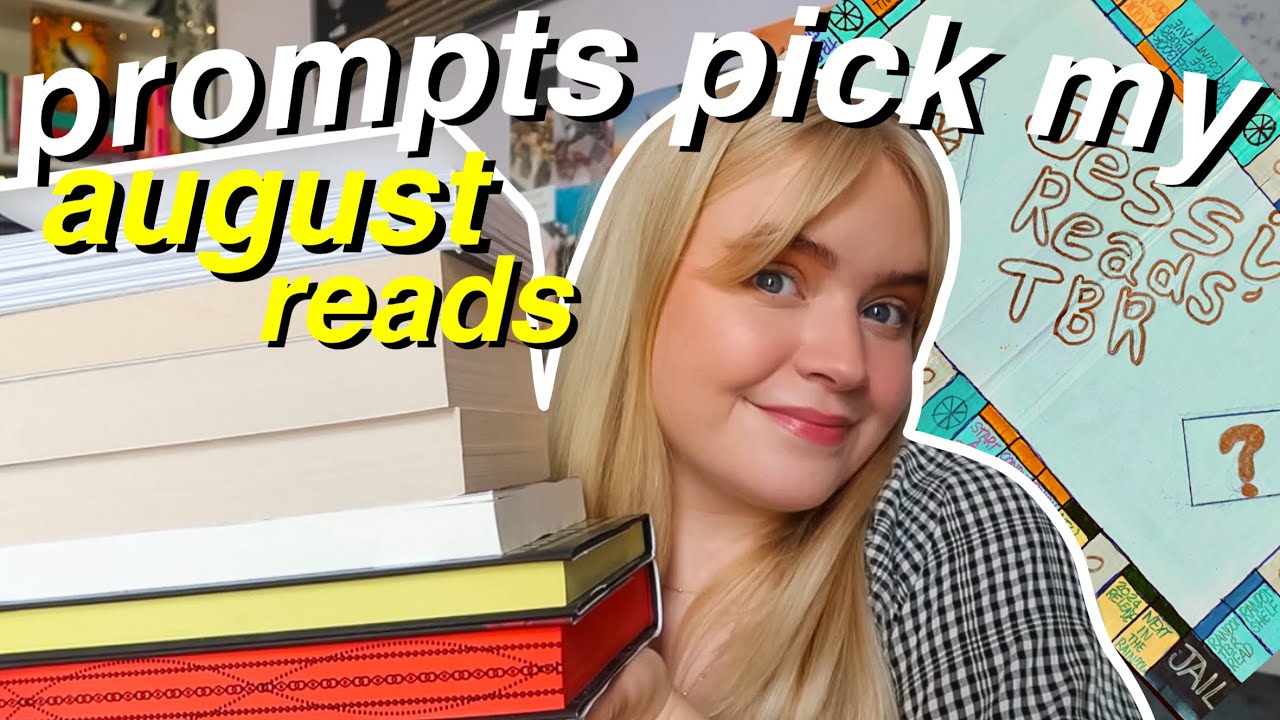 TBR GAME CHOOSES MY AUGUST TBR! august tbr prompt game