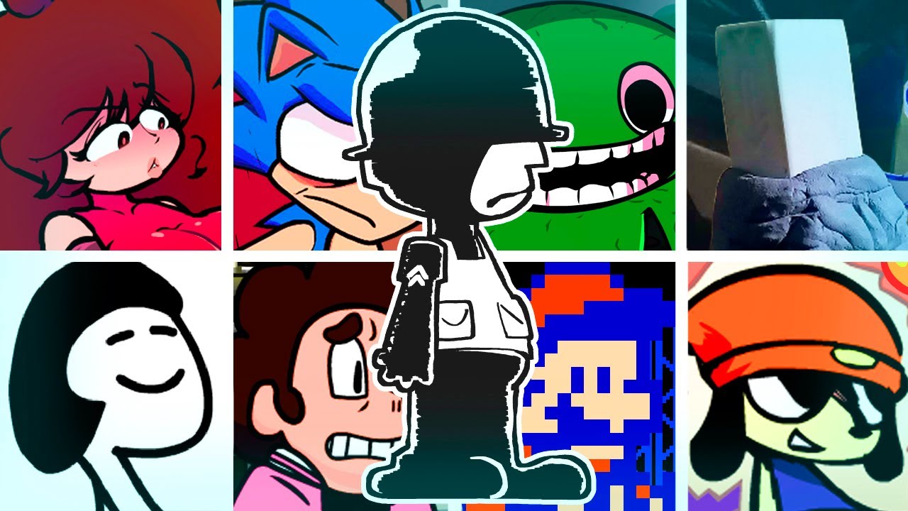 JUNKYARD but Every Turn a Different Character Sings🎙 (FNF Junkyard but Everyone Sings It)