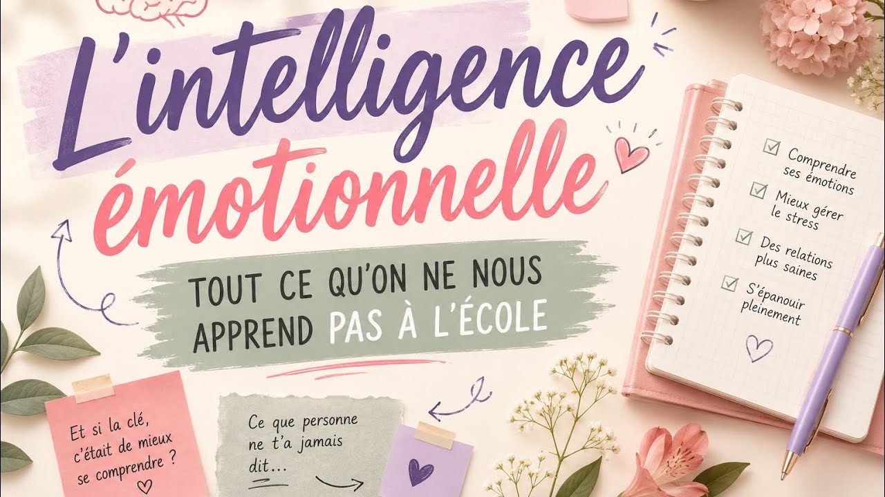 Intelligence émotionnelle : tout ce qu'on nous apprend pas à l'école !