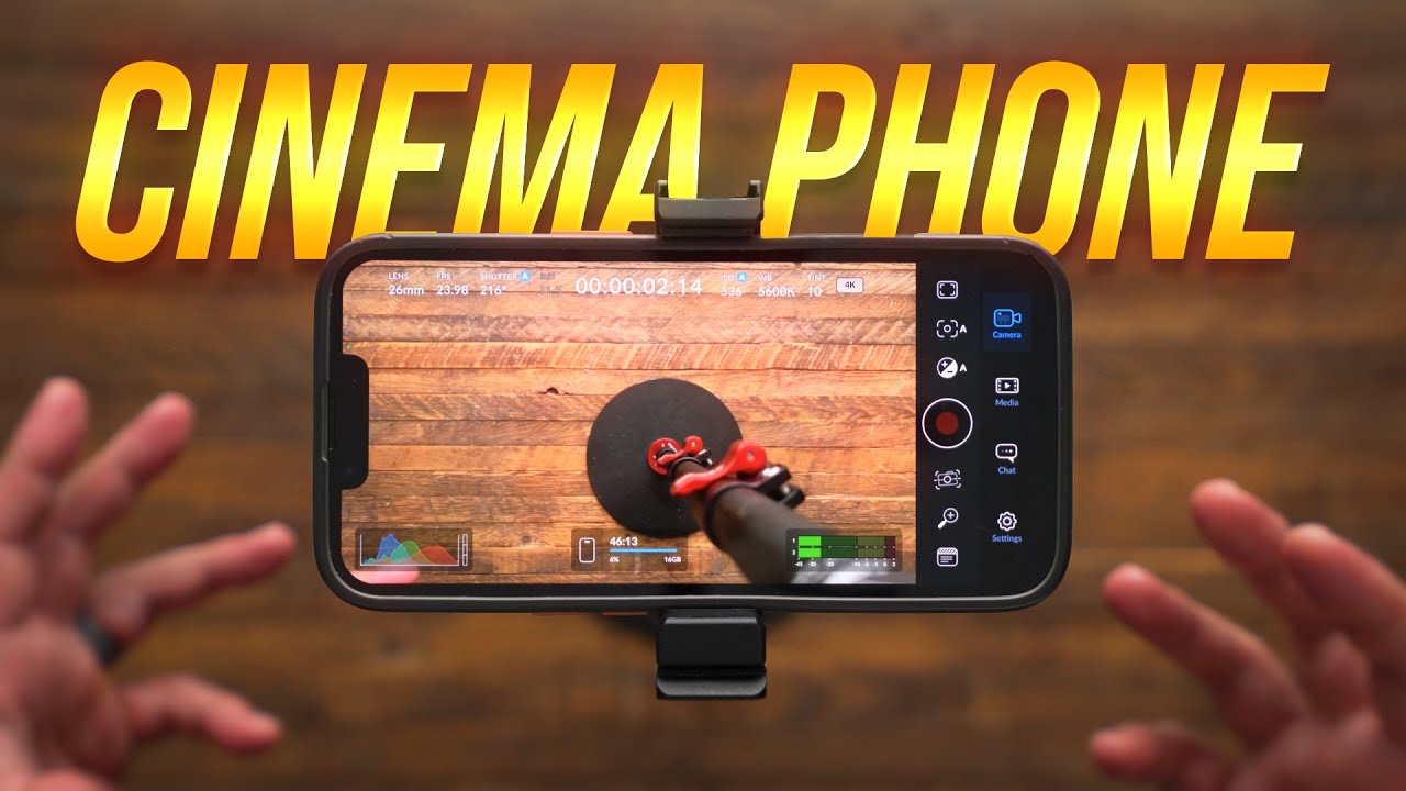 iPhone Blackmagic Camera App