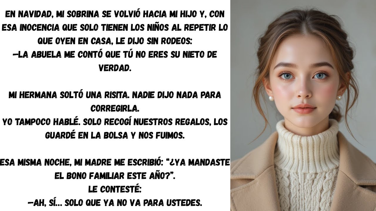 Mi sobrina repitió las palabras de la abuela a mi hijo — y la Navidad quedó arruinada.