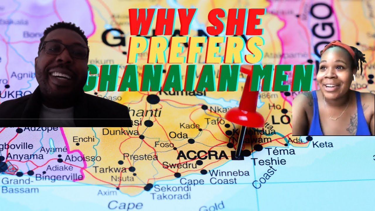 AFRICAN AMERICAN WOMAN IN GHANA | Why She Prefers Ghanaian Men #livinginghana #ghanaianculture