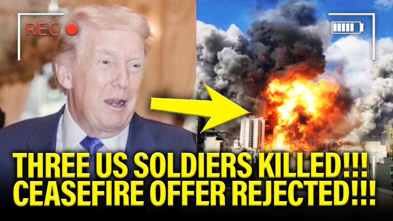 Trump PANICS as Iran REJECTS CEASEFIRE OFFER