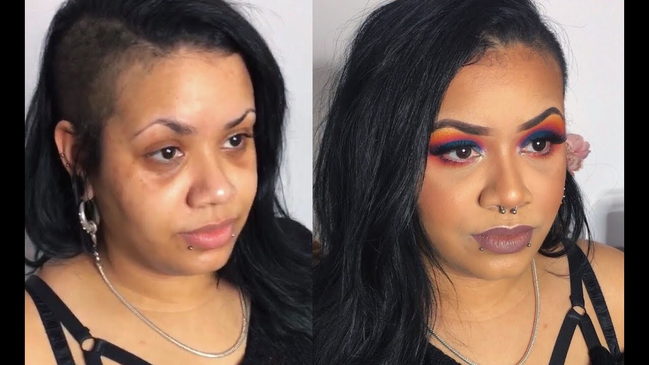 MAKEUP TRANSFORMATION #1 (JAMES CHARLES PALETTE) - for caramel/brown/olive skin tones