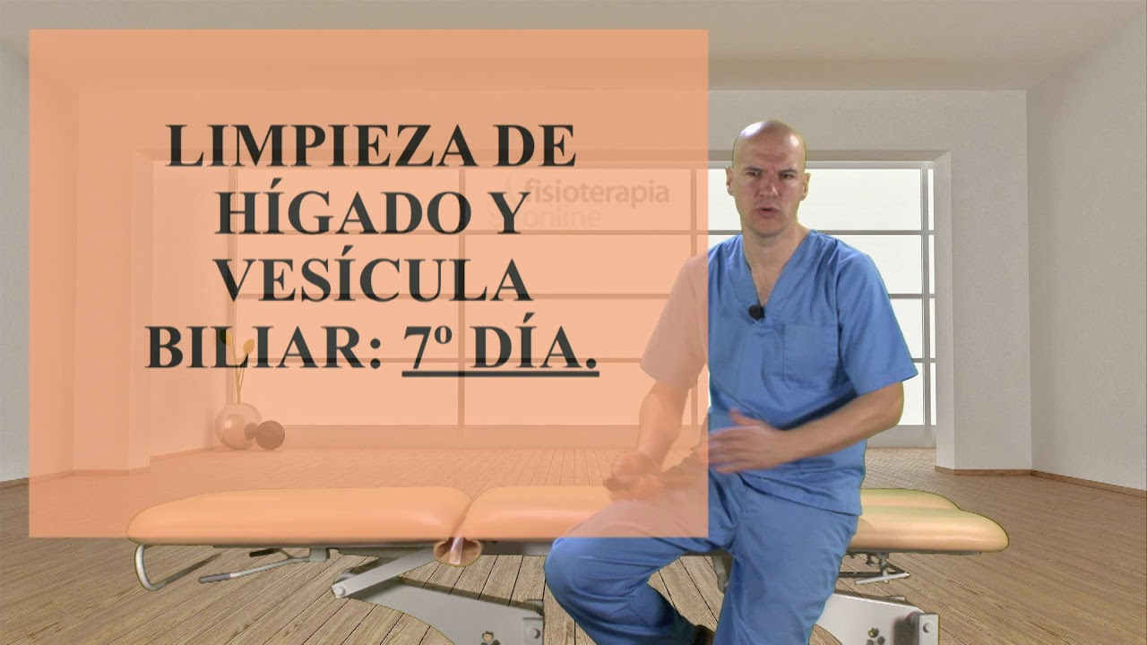 limpieza de hígado y vesícula biliar. Fisioterapia Logroño