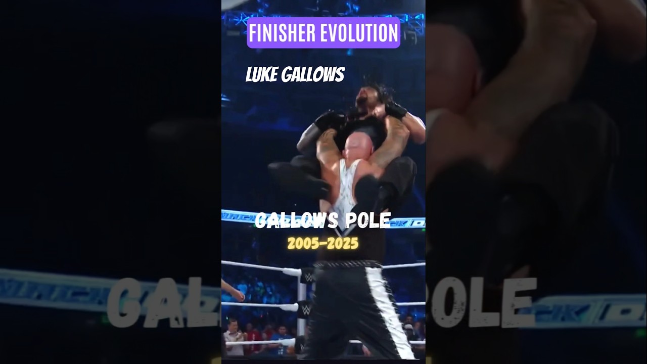 Every FINISHER of Luke Gallows ! #shorts #wwe