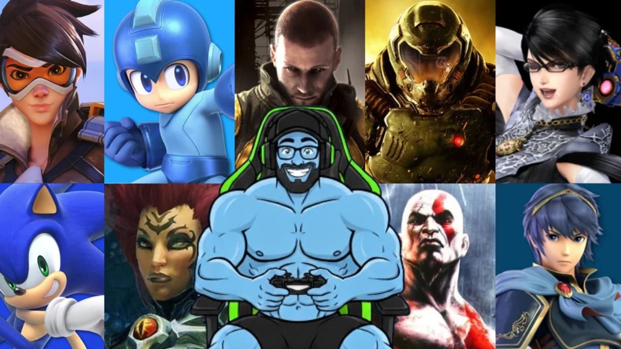 Drawing Myself in 10 Video Game Styles (MIF)