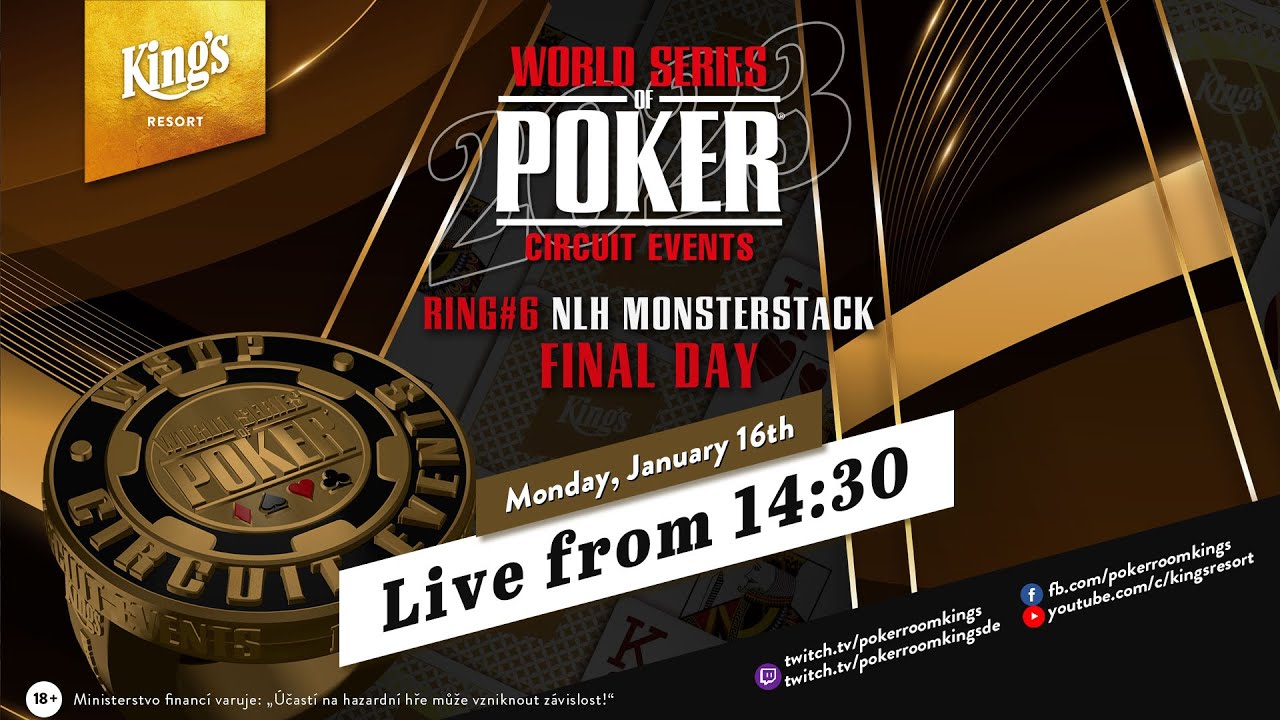 &euro;97k+ for First 🏆 Final Table of &euro;550 WSOP Circuit Monsterstack Event, live from King's 👑