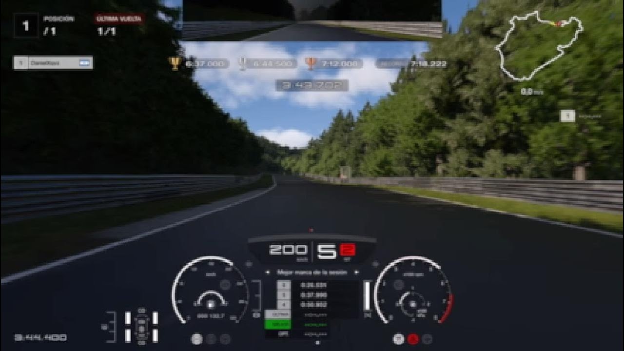 Time Attack Green Hell BMW M6