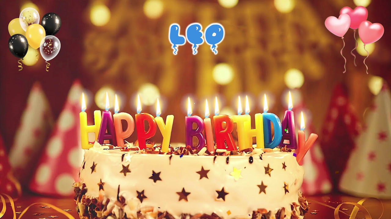 LEO birthday song &ndash; Happy Birthday Leo