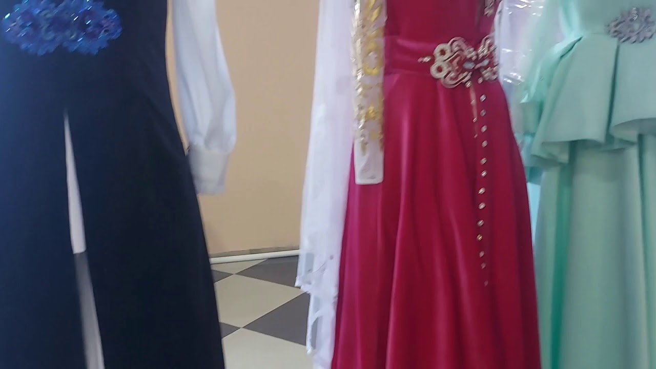 Казахские национальные костюмы.