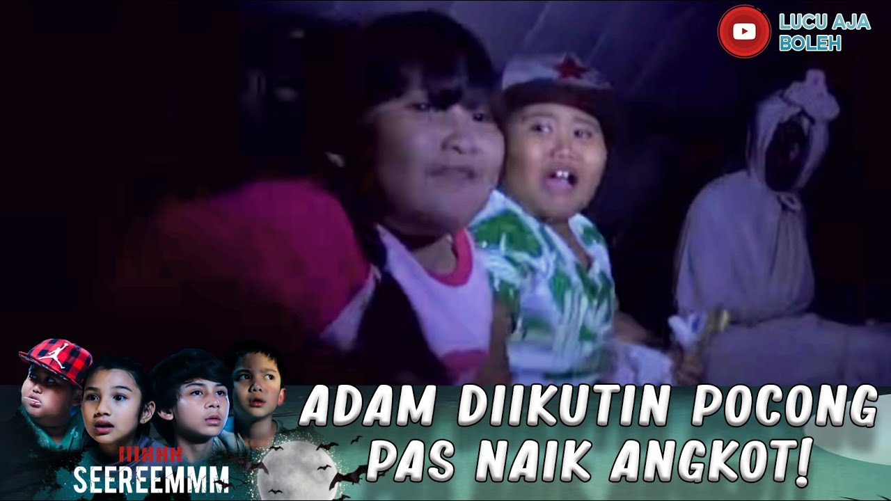 NAIK ANGKOT TENGAH MALAM! ADAM DIIKUTI SESOSOK POCONG - IH SEREM