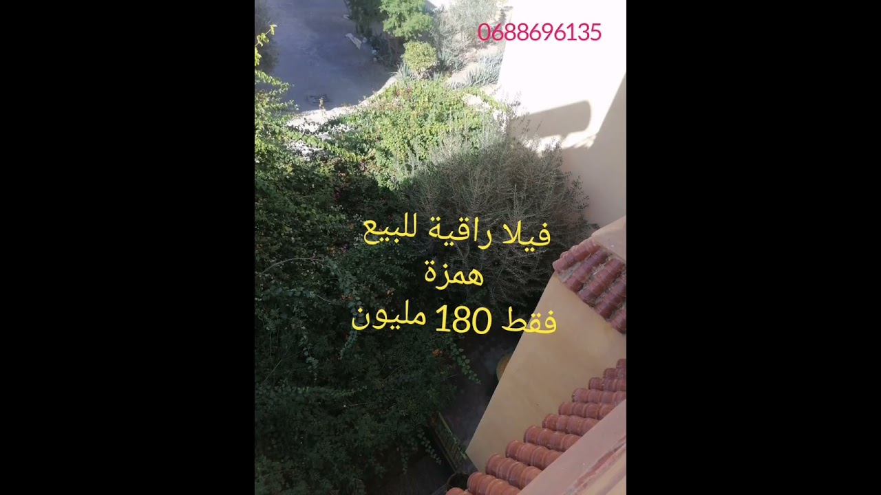 فيلا همزة للبيع فقط 180 مليون سنتم