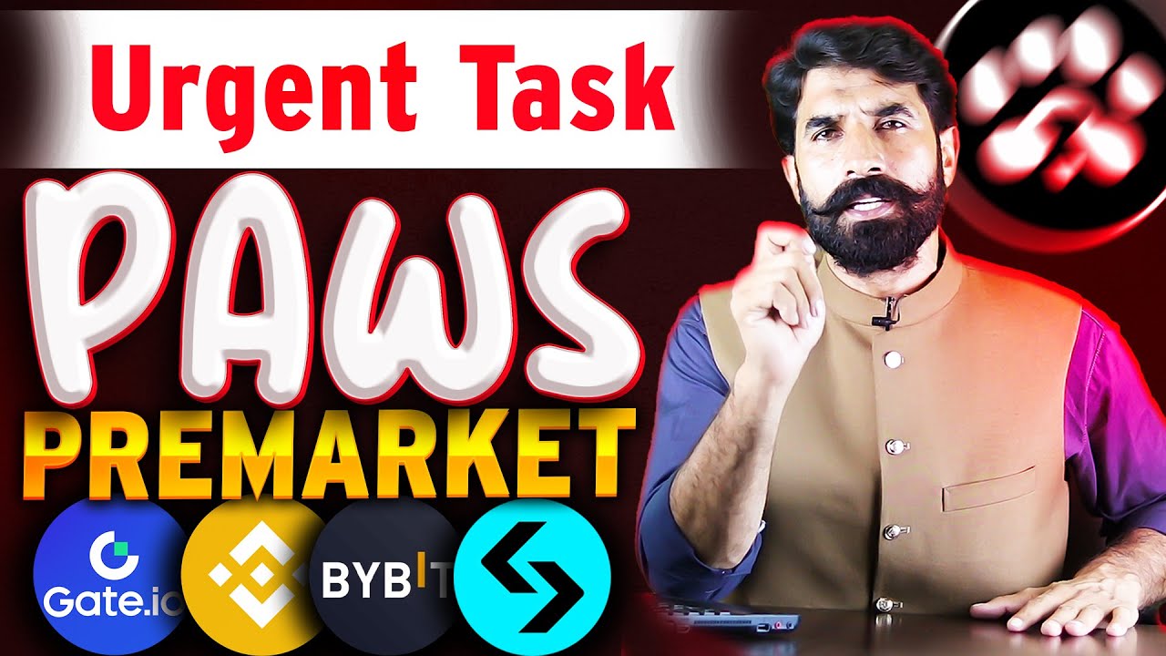 Paws Urgent Task | Paws Premarket | Paws Airdrop update | Paws Listing | Crypto News | Albarizon