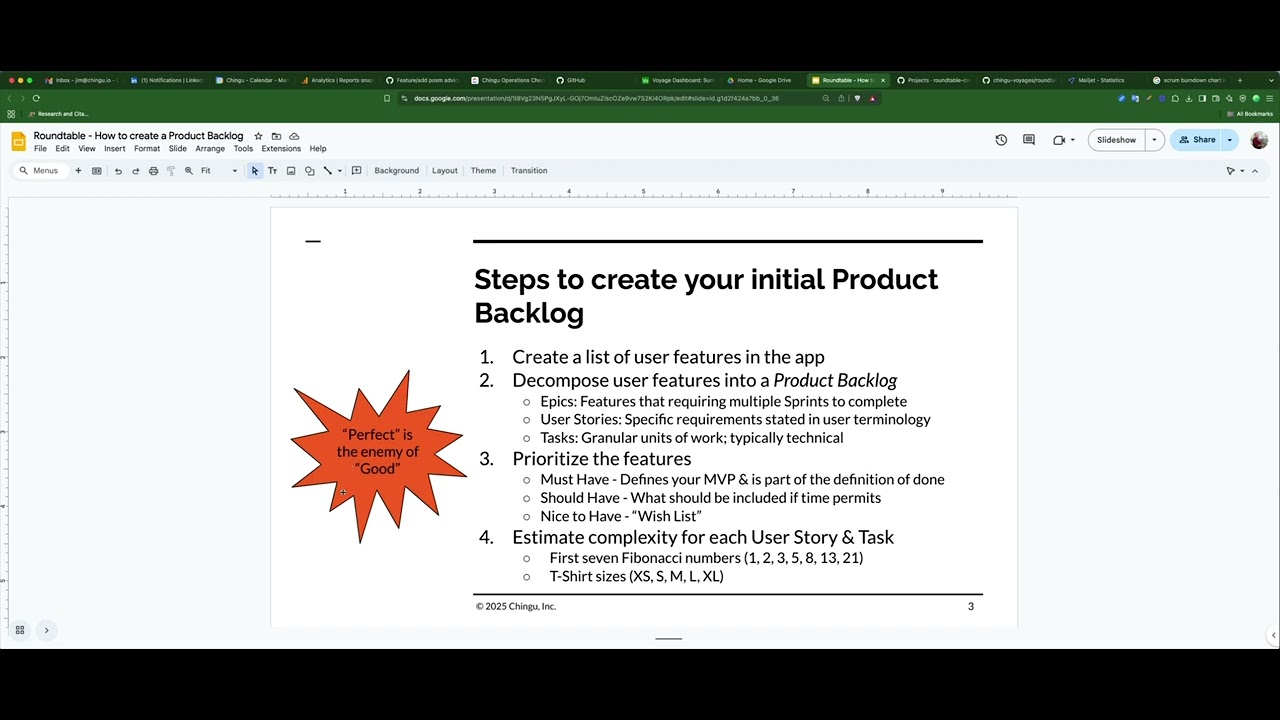Roundtable   How to create a Product Backlog   2025 03 22