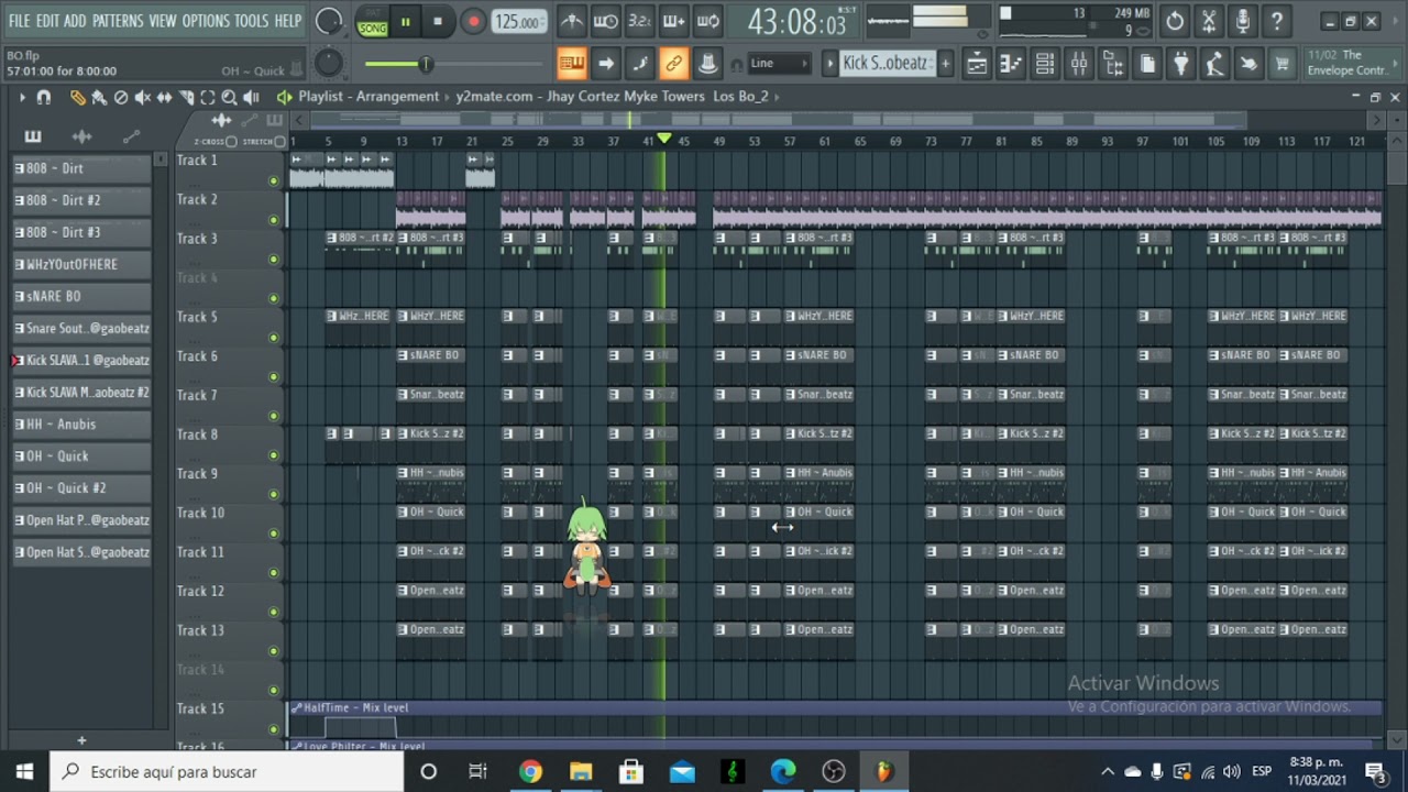 Jhay Cortez, Myke Towers - Los Bo (Instrumental  + FLP Gratis)