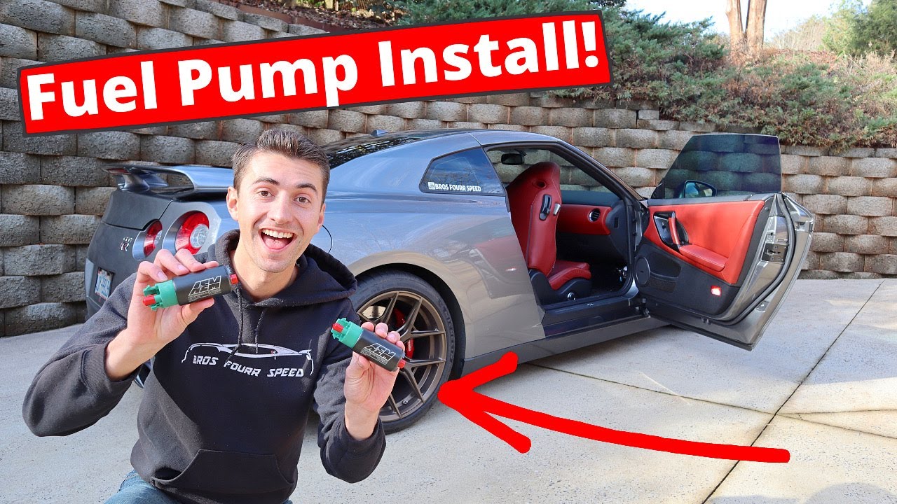 Installing High Flow Fuel Pumps On R35 Nissan GTR