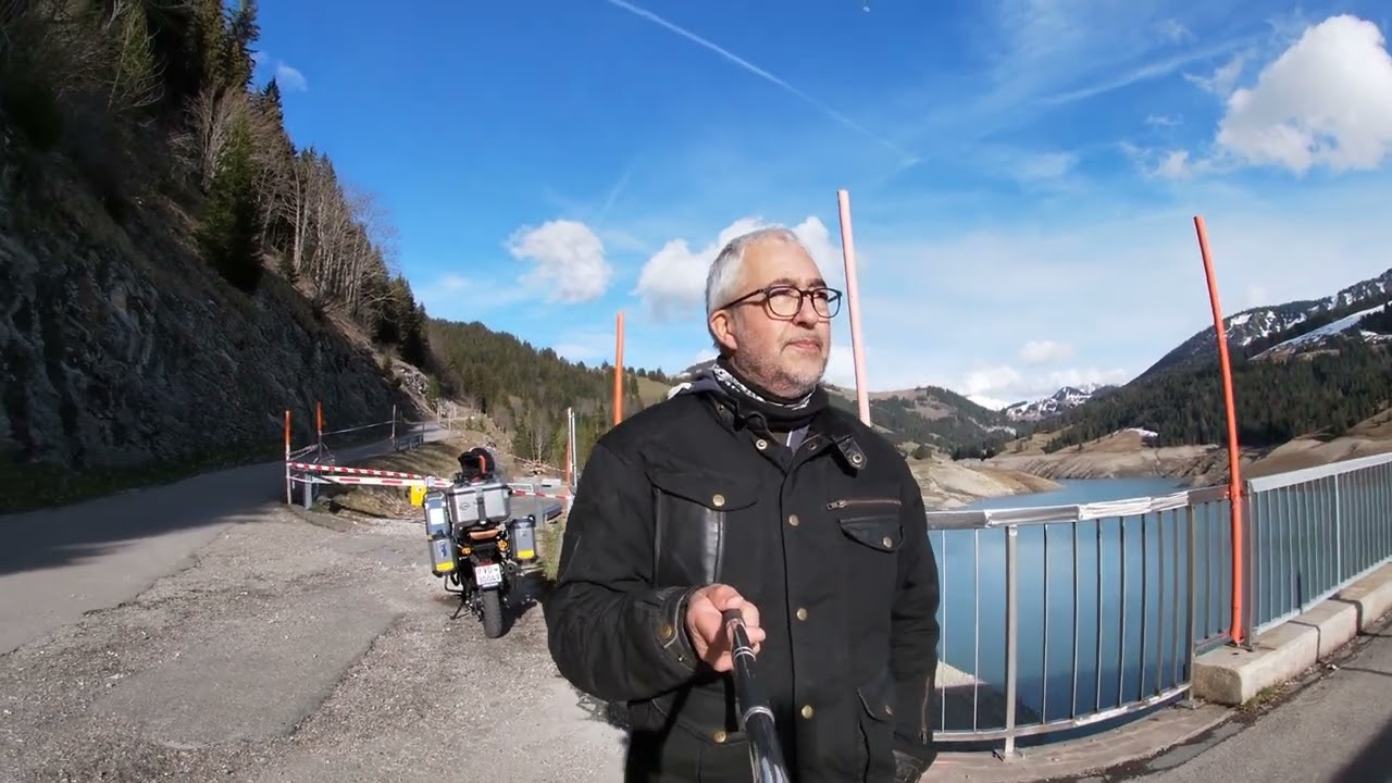 Balade au lac d'Hongrin, Les Mosses, le 19 mars 2024