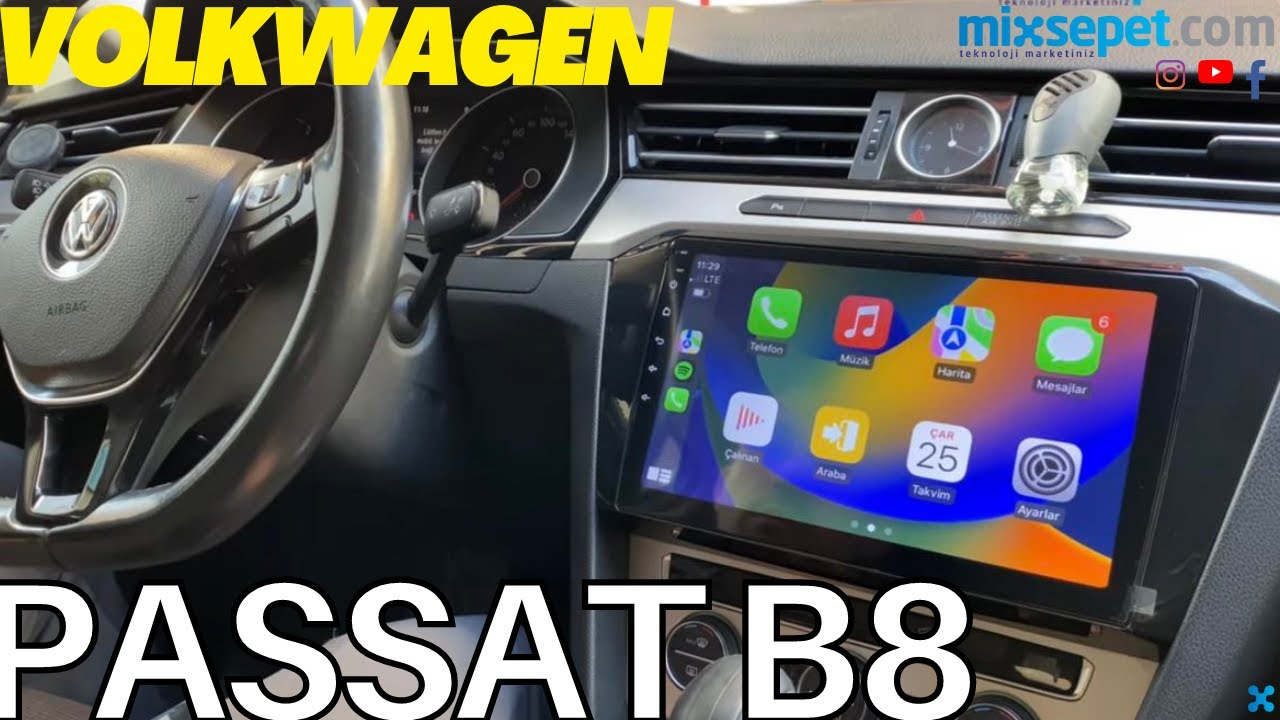 VOLKSWAGEN PASSAT B8 (2016-2020) ANDROİD DEV EKRAN! #volkswagen 22-057