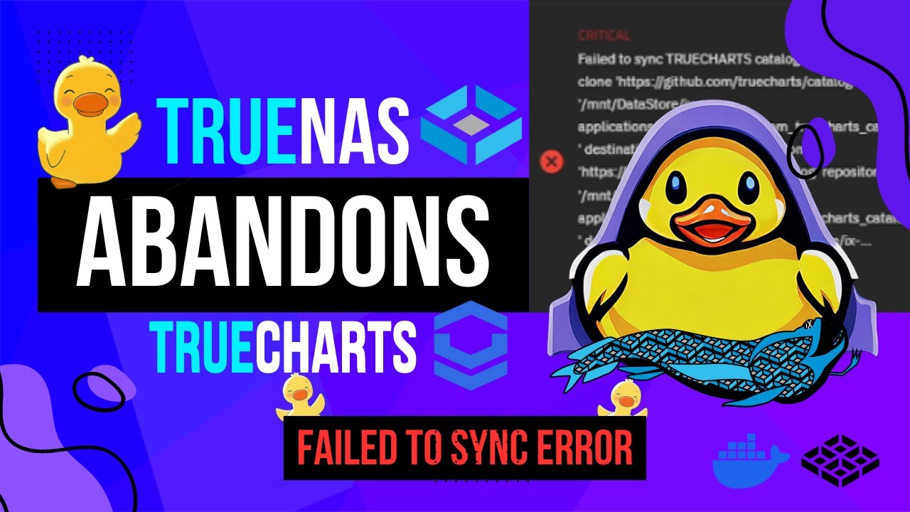 TrueNAS Abandons TrueCharts: How to Fix 'Failed to Sync' Errors