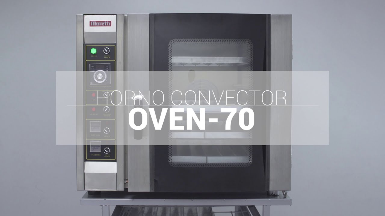 HORNO CONVECTOR EL&Eacute;CTRICO MORETTI OVEN-70