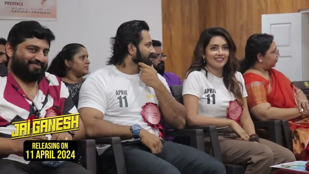 Team #JaiGanesh at Ottapalam NSS B-Ed Training college | Unni Mukundan | Mahima Nambiar | April 11