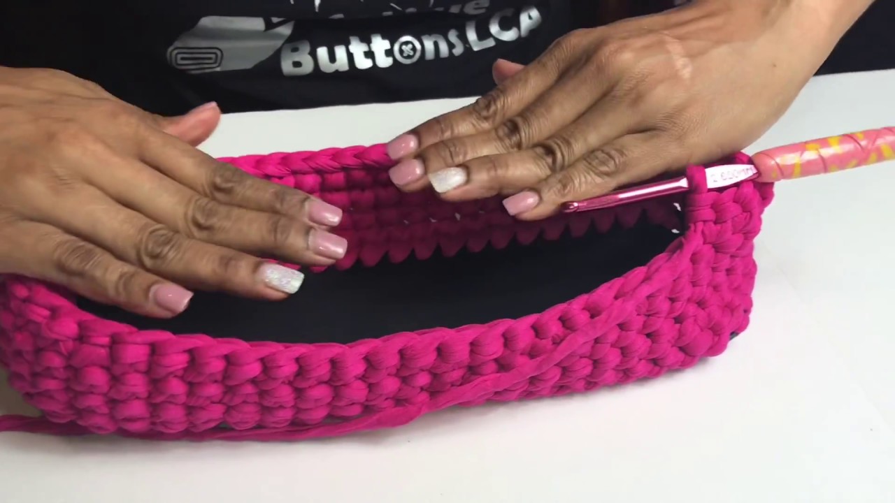 How to make a crochet bag using leather bottom #crochet #crochetbag #handmade #tutorial #crochethook
