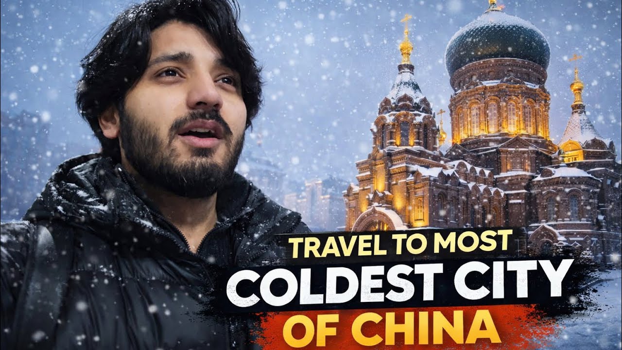  S1 E1 Traveling to the Coldest City of China 🇨🇳❄️ | Harbin Winter Adventur| MBBSINCHINA 