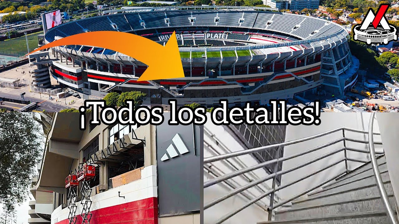 🏗🎨¡River presentó el render de la nueva fachada de la Belgrano! + ¡Nuevo restaurante por dentro! 🏟