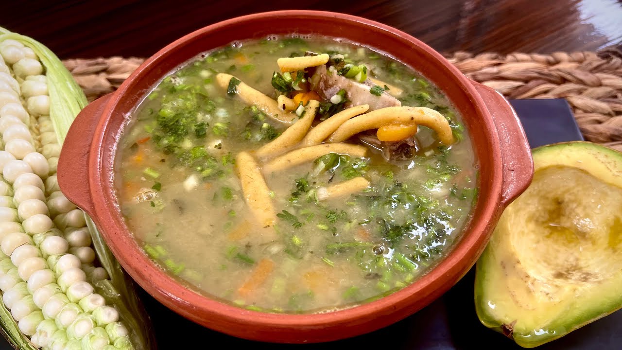 Cómo hacer Sopa de Ruyas … tradición nortesantandereana , deliciosa  - Clau y Canela