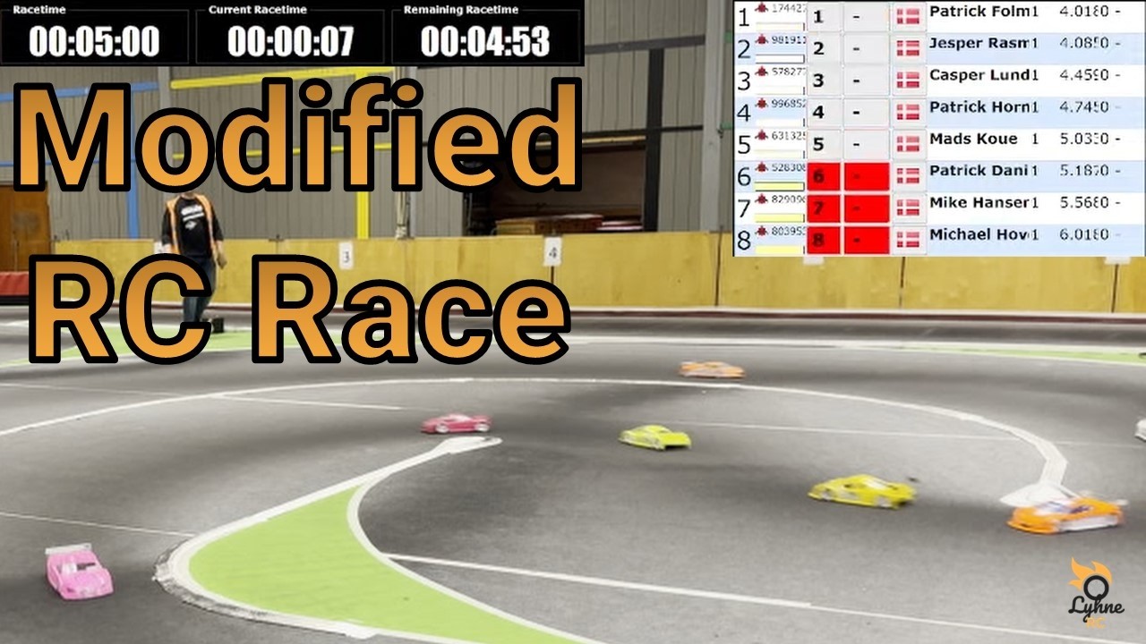 Awesomatix A800R in last race of the season | Modified RC Car Touring Racing | DRCMU5 Tinglev