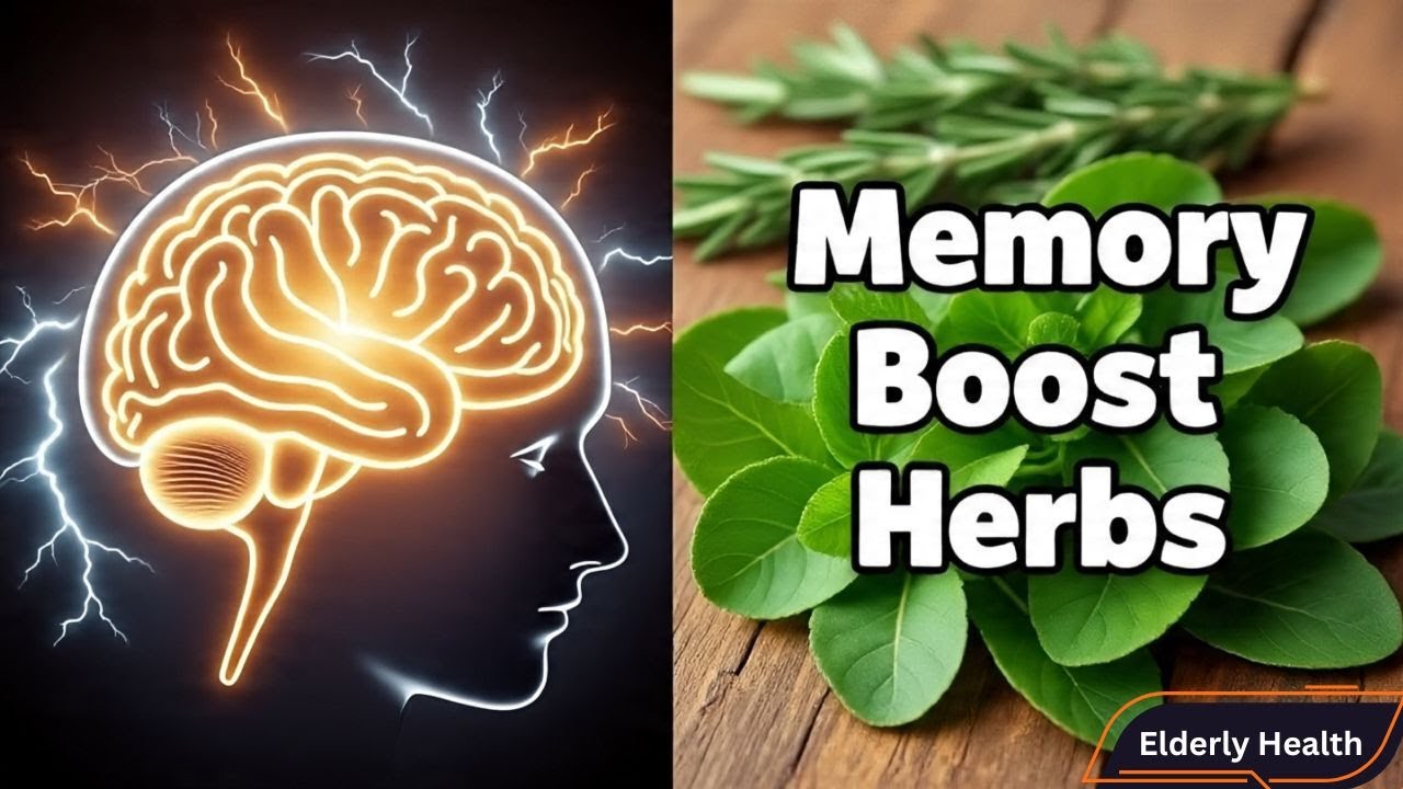 Herbs That Help with Memory After 60 | Elderly Health Tips