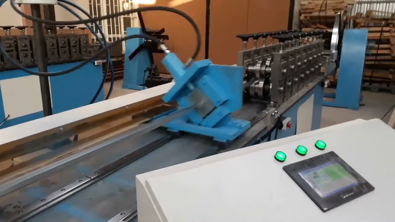 ALÇIPAN PROFİLLERİ ÜRETİM HATTI - THEDAGGERGROUP #youtube #rollforming #tavanu #alçıpan