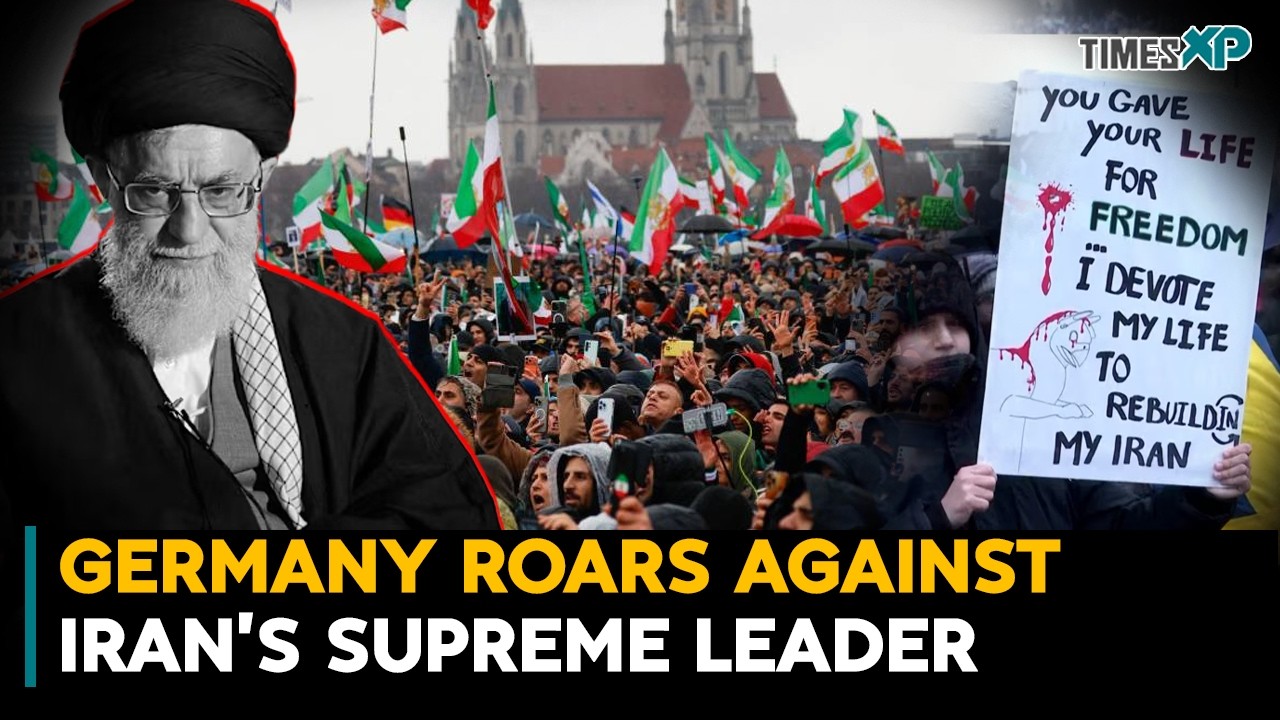 Protest Errupt Against Iran’s Supreme Leader in Munich Germany | Iran-Israel War