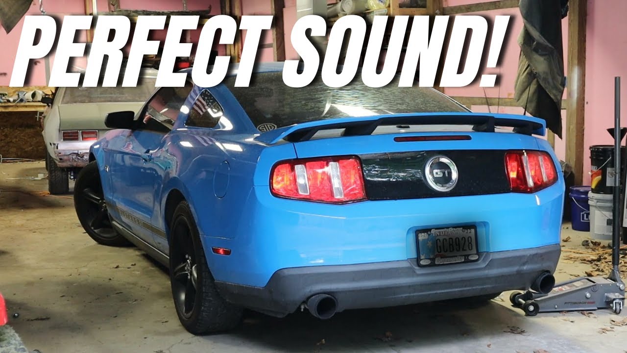 2010 Mustang GT Sounds Perfect! | Flowmaster Exhaust Setup