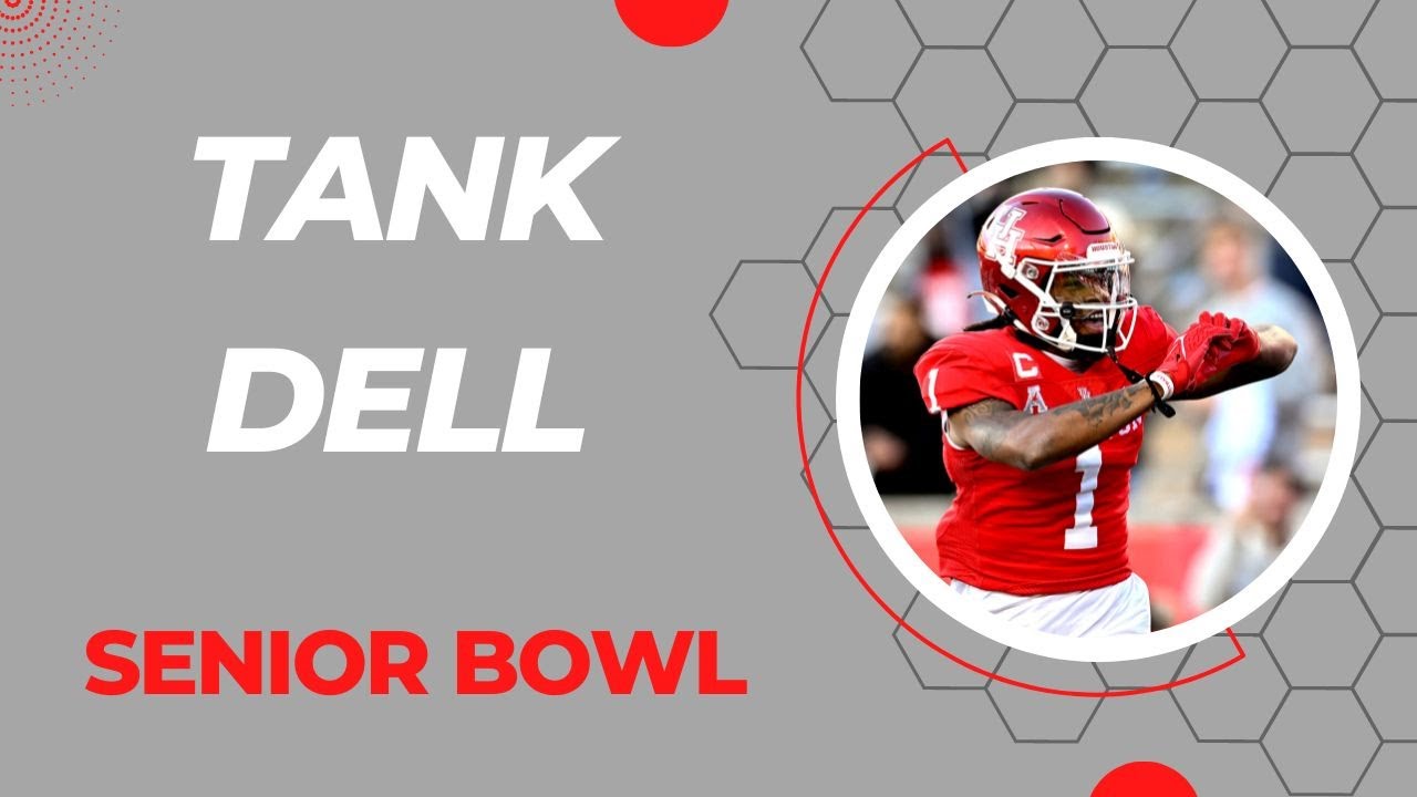 Houston WR Tank Dell (Every 1 vs. 1 rep at Senior Bowl)