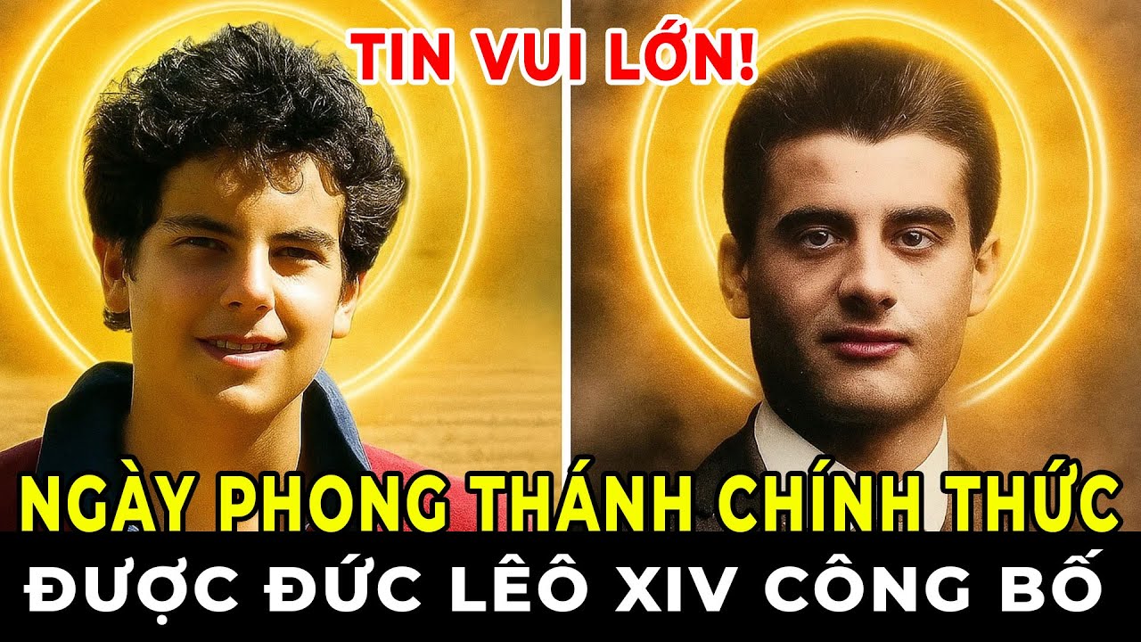 🔴Tin Vui: Giáo Hoàng Chính Thức Công Bố Ngày Phong Thánh - Xin Cầu Nguyện