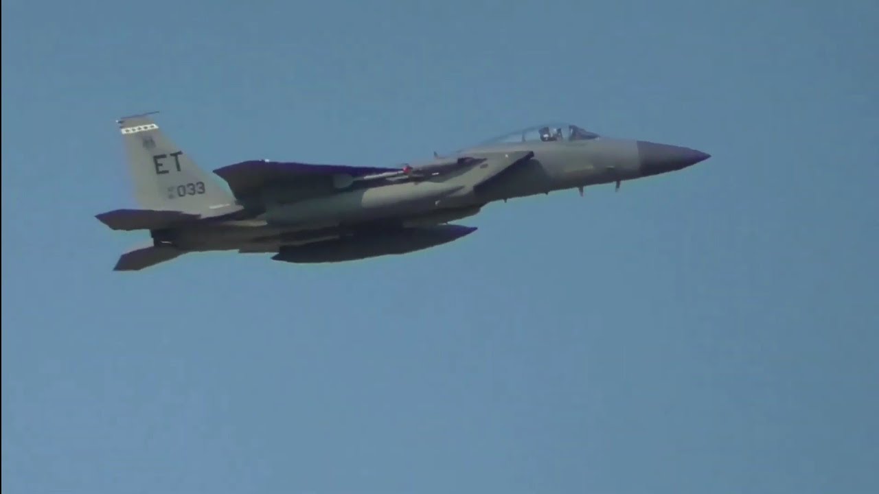 EPIC Fighter jet spotting! Eglin AFB.