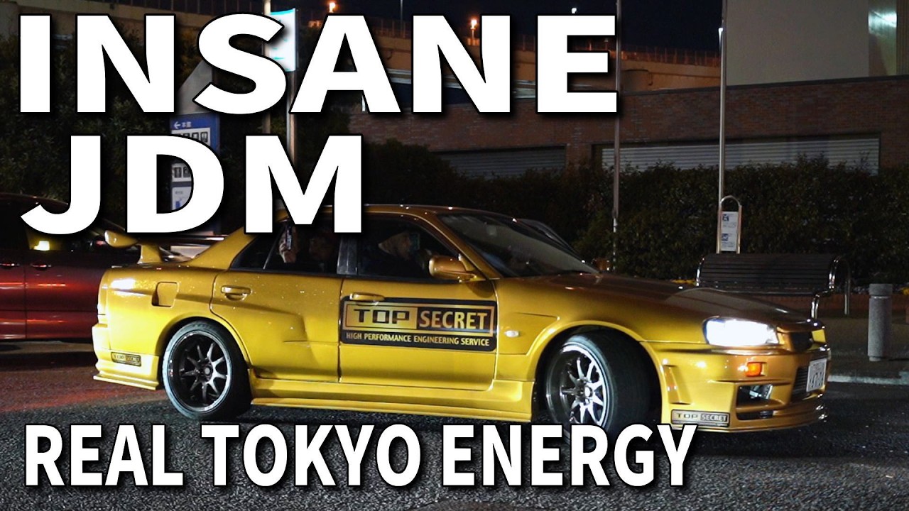 DAIKOKU PA Night Madness! | Real Tokyo JDM Meet  (Jan 23, 2026)