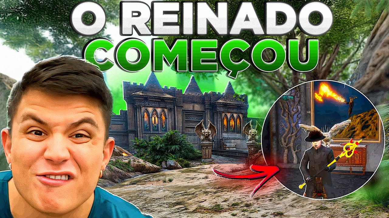 PAULINHO GANHOU UM CASTELO GIGANTE no GTA RP! (Modder Clips)