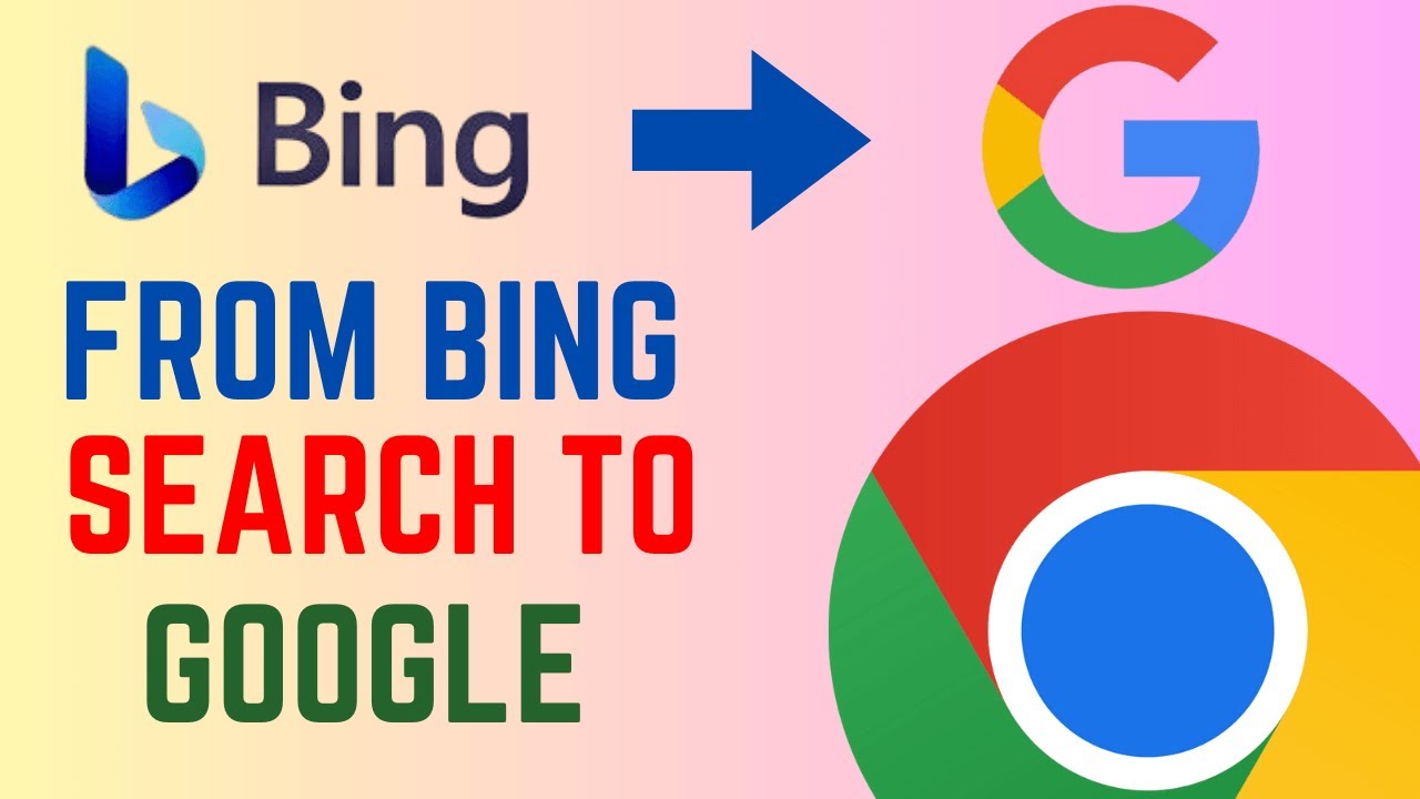 How To Change Your Search Engine From Microsoft Bing To Google In Chrome