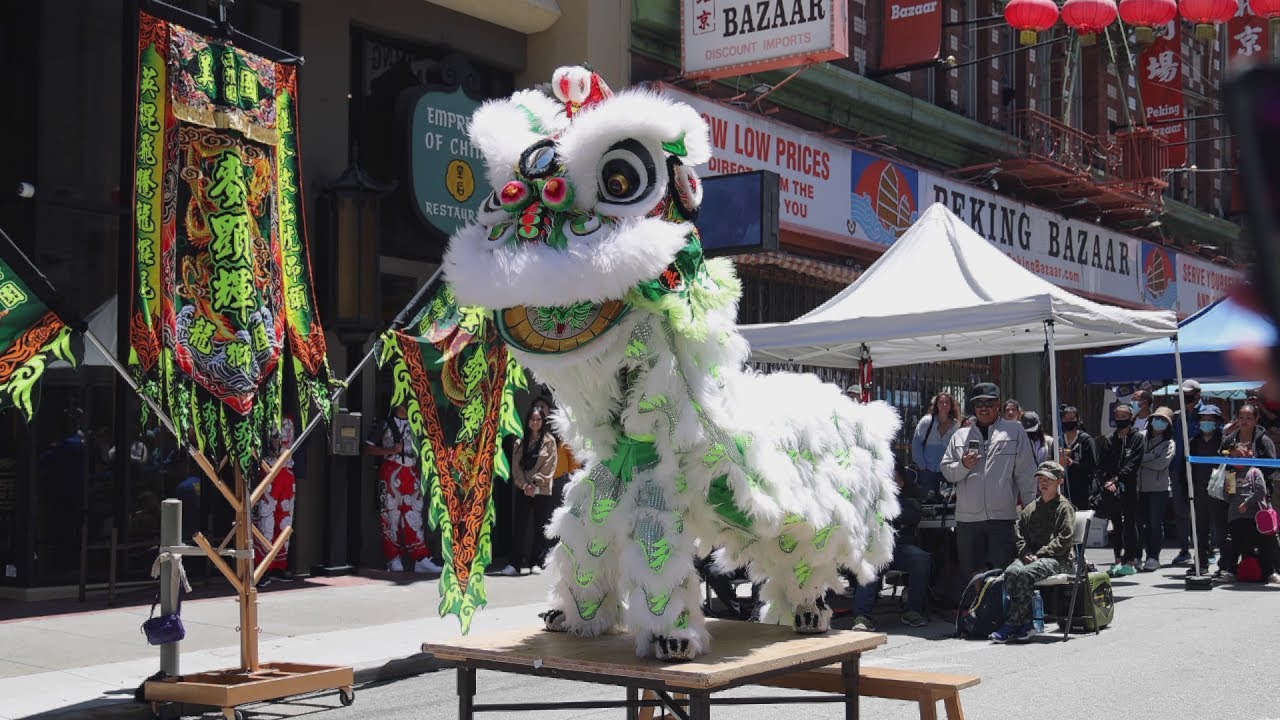 2022 Lion Dance Festival ~ Mak Fai Kung Fu - Table Lion Dance Routine