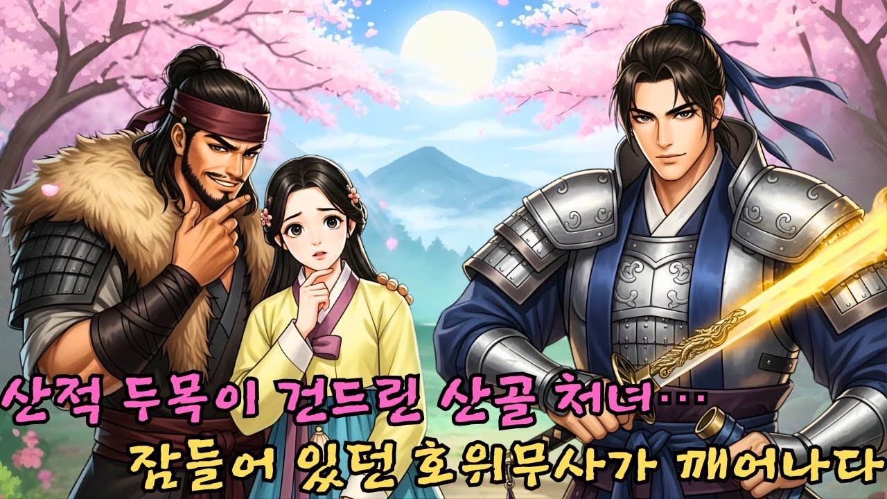 산적 두목이 건드린 산골 처녀… 잠들어 있던 호위무사가 깨어나다 | 야담·전설·설화