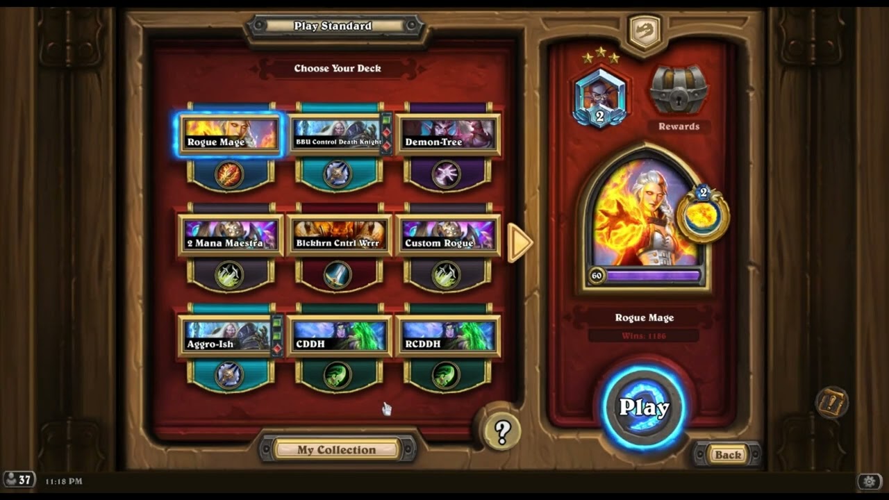 Results: Rogue Arkwing Mage Variant Feels Better