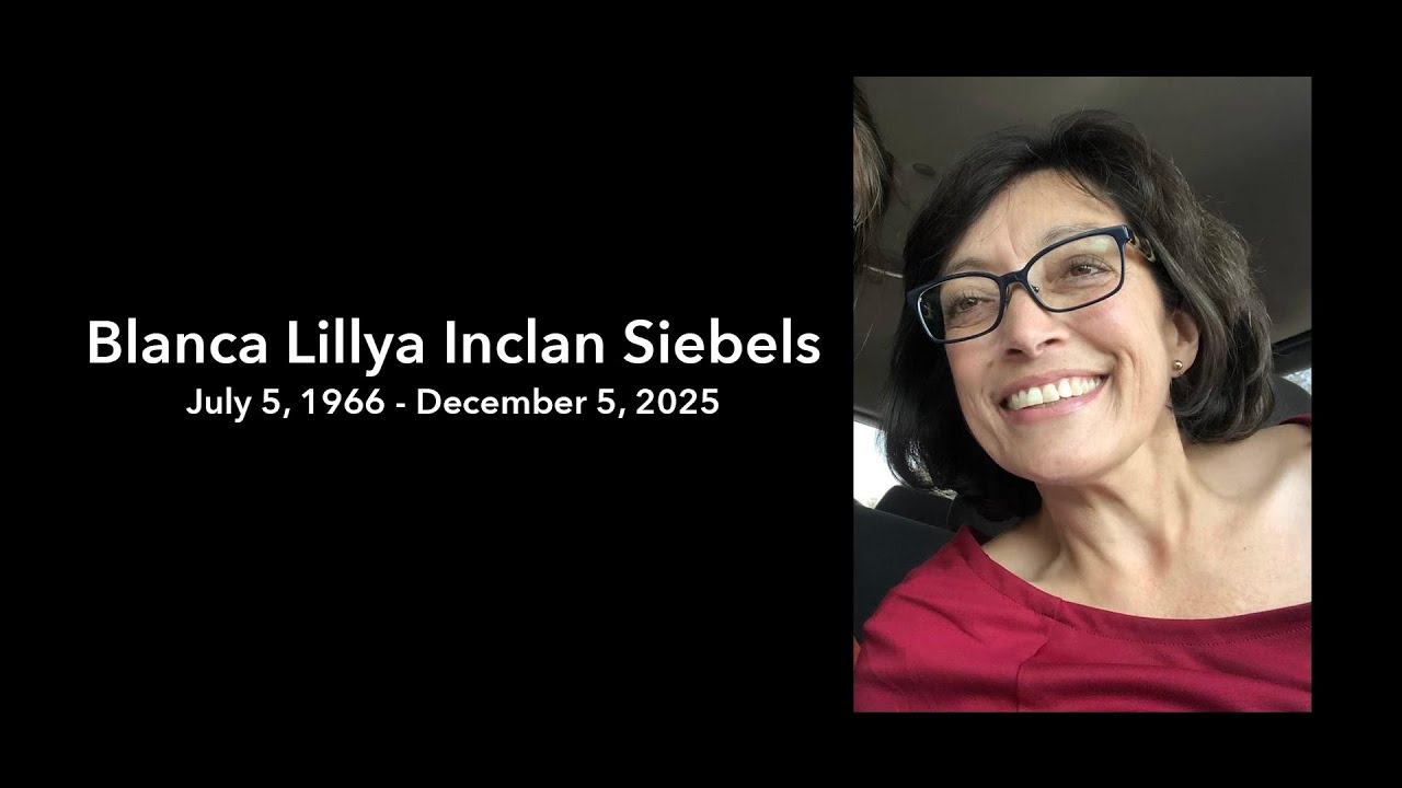 Blanca Lillya Inclan Siebels Memorial Service